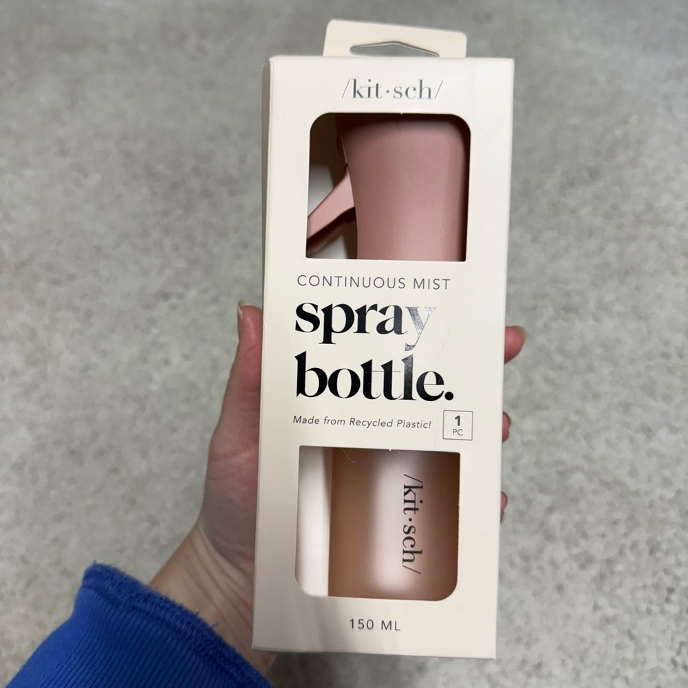 Kitsch Blush Pink Continuous Mist Spray Bottle